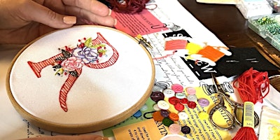 Hauptbild für Sip & Sew Embroidery Workshop at The Banker,EC4