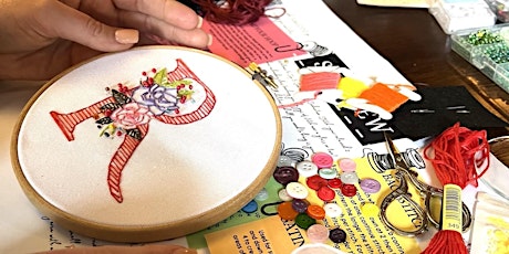 Sip & Sew Embroidery Workshop at The Banker,EC4