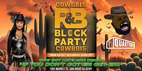 Imagen principal de Cowgals and Cowbois R&B Block Party