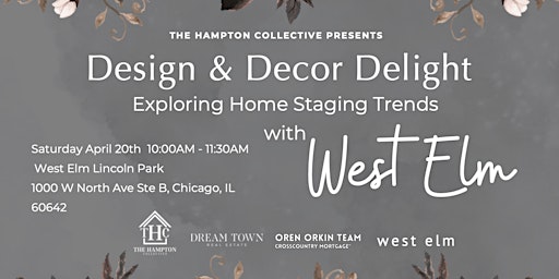 Primaire afbeelding van Design & Decor Delight : Exploring Home Staging Trends with West Elm