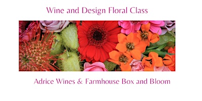 Imagen principal de Wine and Design Floral Class