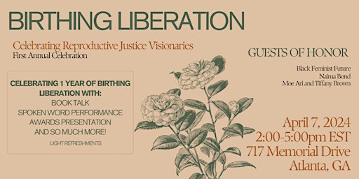 Primaire afbeelding van 1st Annual Birthing Liberation Celebration