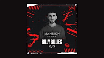 Imagen principal de Mansion Mallorca presents Billy Gillies 15/08!