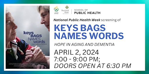 Keys Bags Names Words: A documentary film about hope in aging and dementia primary image