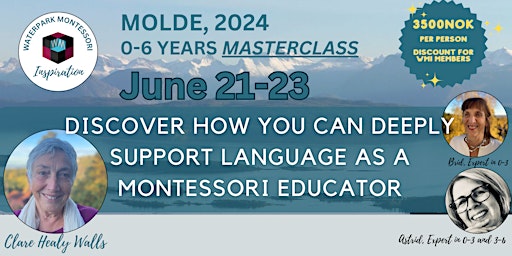Discover how you can deeply support language as a Montessori Educator primary image