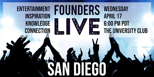 Image principale de Founders Live San Diego