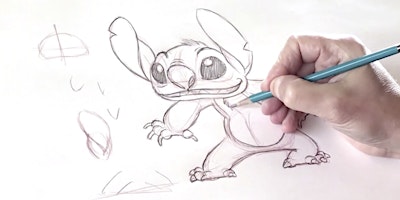 Imagem principal do evento Drawing Disney! EASTER HOLS (Ages 5+)