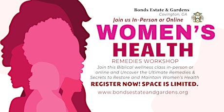 VIRTUAL - REMEDIES FOR WOMEN'S HEALTH - Natural Wellness Series