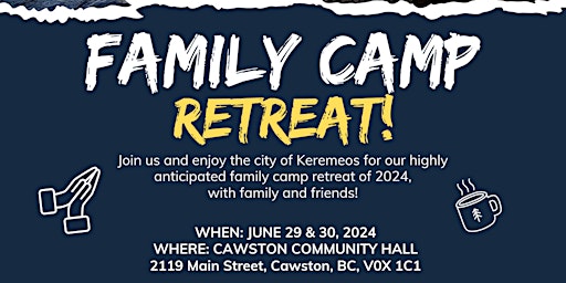 Primaire afbeelding van Family Camp Retreat