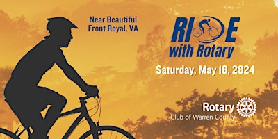 Image principale de "Ride With Rotary" Bike Event - 3rd Annual Event