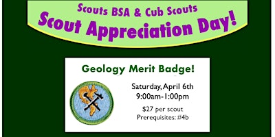 Imagen principal de Geology Merit Badge!