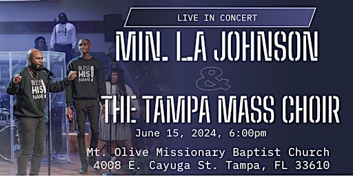 Immagine principale di Tampa Mass Choir Concert 
