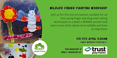 Wildlife Finger Painting Session