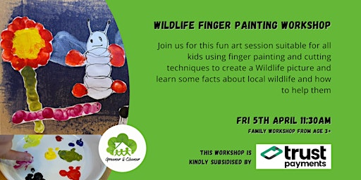 Imagem principal do evento Wildlife Finger Painting Session