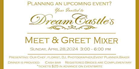 Dream Castle's Meet and Greet Mixer Dinner