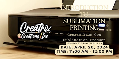 Imagen principal de Introduction to Sublimation Printing