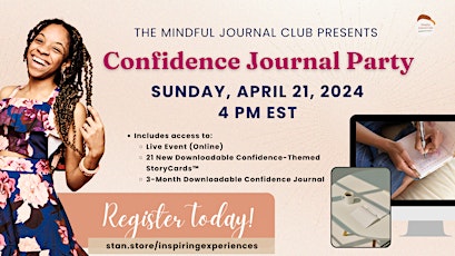 Boost Your Confidence Journal Party