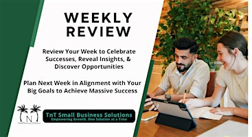 Immagine principale di Weekly Review & Planning to Achieve Massive Success 