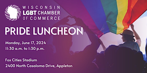 Imagem principal do evento WI LGBT Chamber of Commerce's 2024 Pride Luncheon