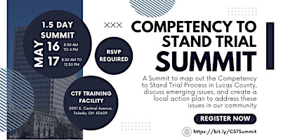Primaire afbeelding van Competency to Stand Trial Summit