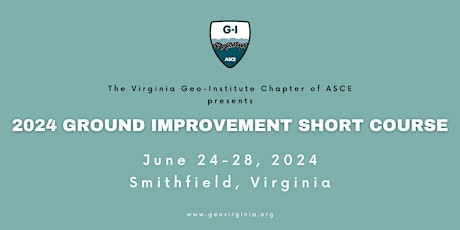 2024 Ground Improvement Short Course