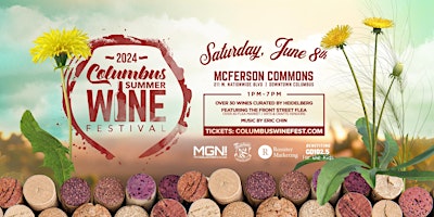 Image principale de The Columbus Summer Wine Festival, Downtown Edition