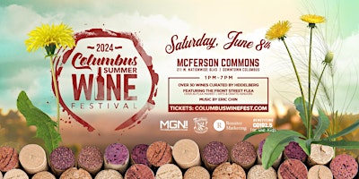 Primaire afbeelding van The Columbus Summer Wine Festival, Downtown Edition