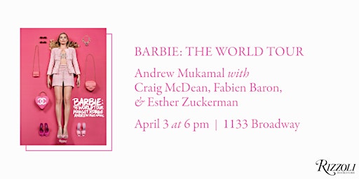 Imagem principal do evento Barbie(TM): The World Tour with Andrew Mukamal