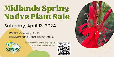 Imagem principal do evento Midlands Spring Native Plant Sale 2024
