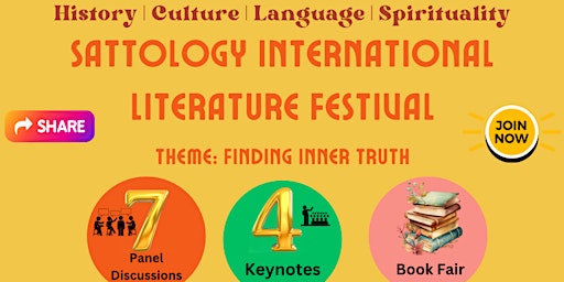 Primaire afbeelding van Sattology International Literature Festival | Culture | Language | History