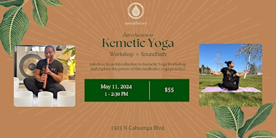 Image principale de Kemetic Yoga: Workshop + Soundbath