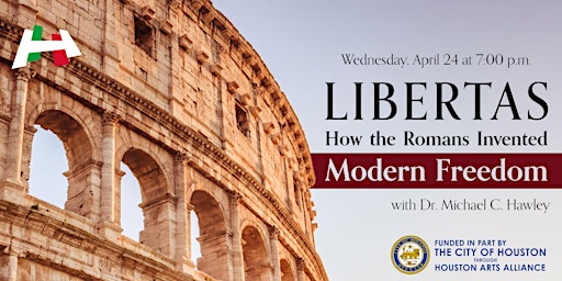 Imagem principal do evento Libertas: How the Romans Invented Modern Freedom