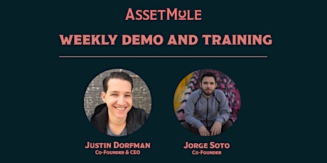 AssetMule - Weekly Demo and Training