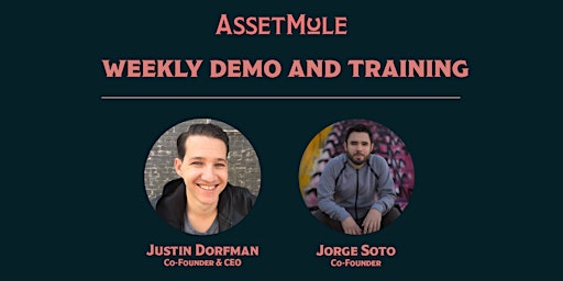 AssetMule - Weekly Demo and Training primary image