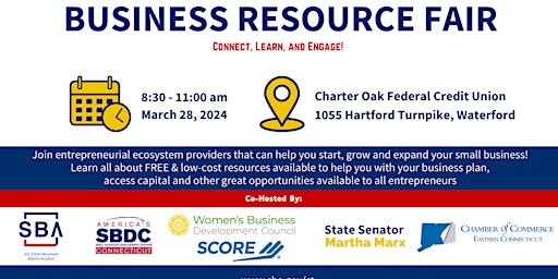 Business Resource Fair - Eastern Connecticut primary image