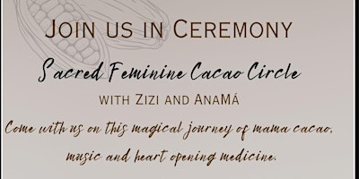 Sacred Feminine Cacao Circle primary image