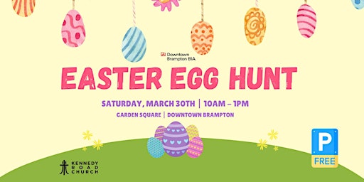 Primaire afbeelding van Downtown Brampton Easter Egg Hunt