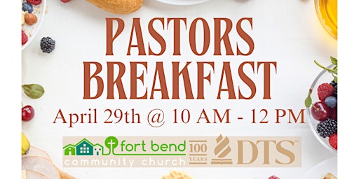 Pastors Breakfast primary image