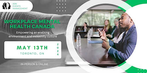 Hauptbild für Workplace Mental Health Canada Conference 2024