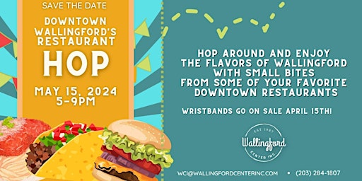 Imagem principal do evento Downtown Wallingford Restaurant Hop