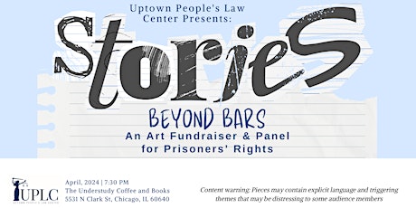 Stories Beyond Bars: An Art Fundraiser & Panel for Prisoners' Rights