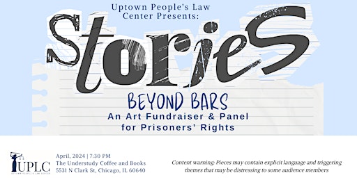 Immagine principale di Stories Beyond Bars: An Art Fundraiser & Panel for Prisoners' Rights 