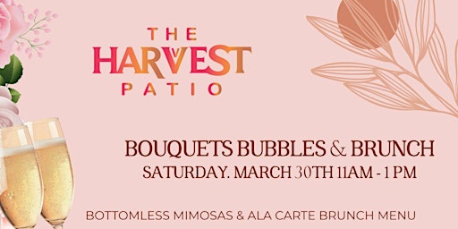 Imagem principal de Bouquets, Bubble & Brunch  - Bouquet making workshop along with Mimosa