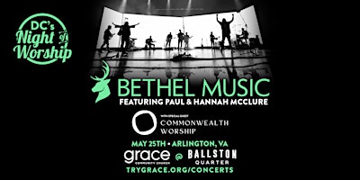 Primaire afbeelding van DC's Night of Worship with BETHEL MUSIC featuring Paul & Hannah McClure