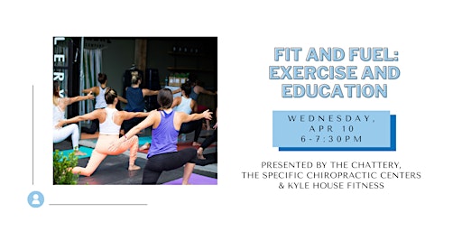 Imagem principal de Fit & Fuel: Exercise and Education - IN-PERSON CLASS