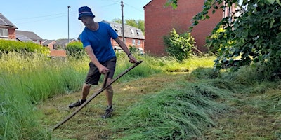 Hauptbild für Learn to scythe with Steve Tomlin