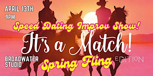 Imagem principal do evento It's a Match! A Speed Dating Show for Characters!