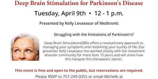 DBS - Deep Brain Stimulation for Parkinson's Disease primary image