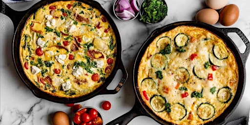 Image principale de UBS VIRTUAL Cooking Class: Cooking for Mom:  Frittata Your-Way