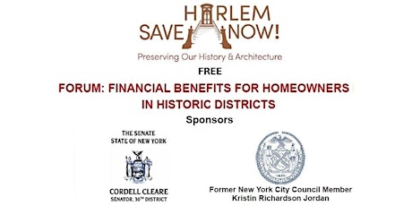 FORUM: FINANCIAL BENEFITS FOR HOMEOWNERS IN HISTORIC DISTRICTS